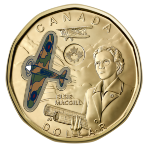 2023 1-dollar - Elsie MacGill - Coloured reverse